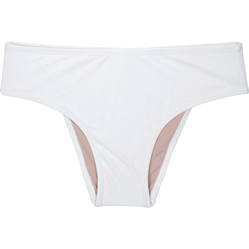 La Playa Bas De Bikini Blanc Doublé Grandes Tailles - Calcinha Plus Branco