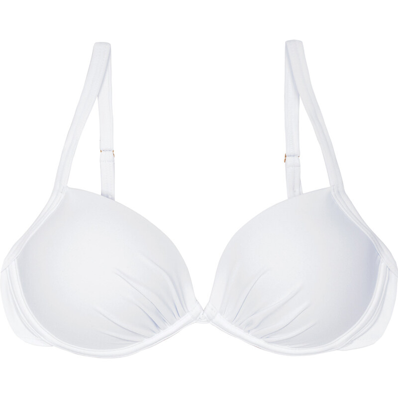 La Playa Haut De Bikini Blanc Balconnet Grands Bonnets - Soutien Plus Branco