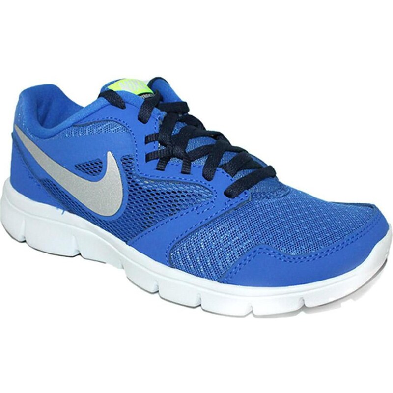 Nike Chaussures 653701 - RUNNING FLEX bleu/argent