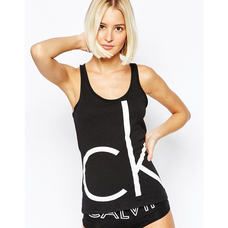 Calvin Klein - CK One - Débardeur de pyjama - Noir