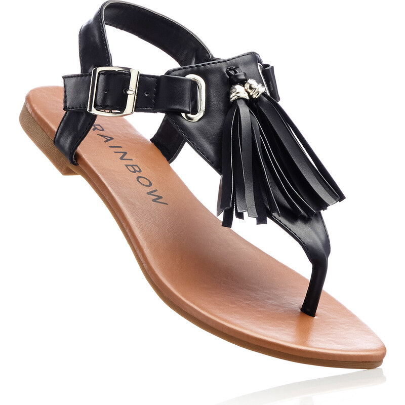 RAINBOW Sandales noir chaussures & accessoires - bonprix