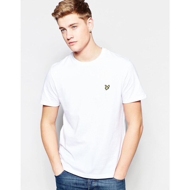 Lyle & Scott Vintage - T-shirt avec logo aigle - Blanc