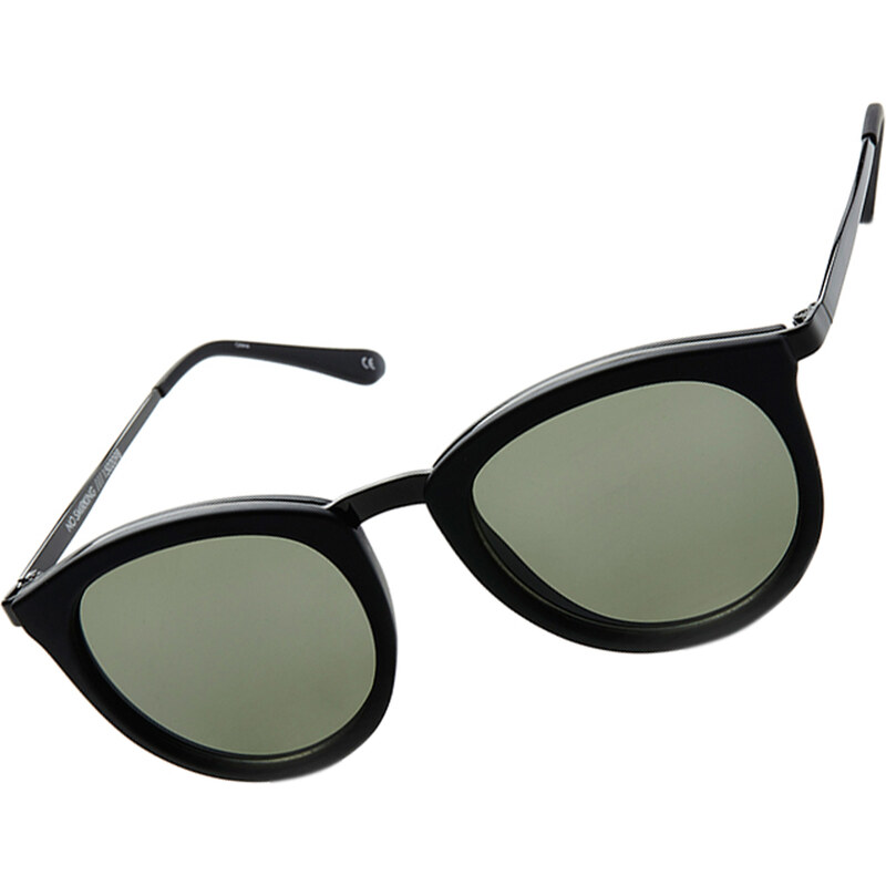 Le Specs No Smirking lunettes de soleil black rubber/khaki