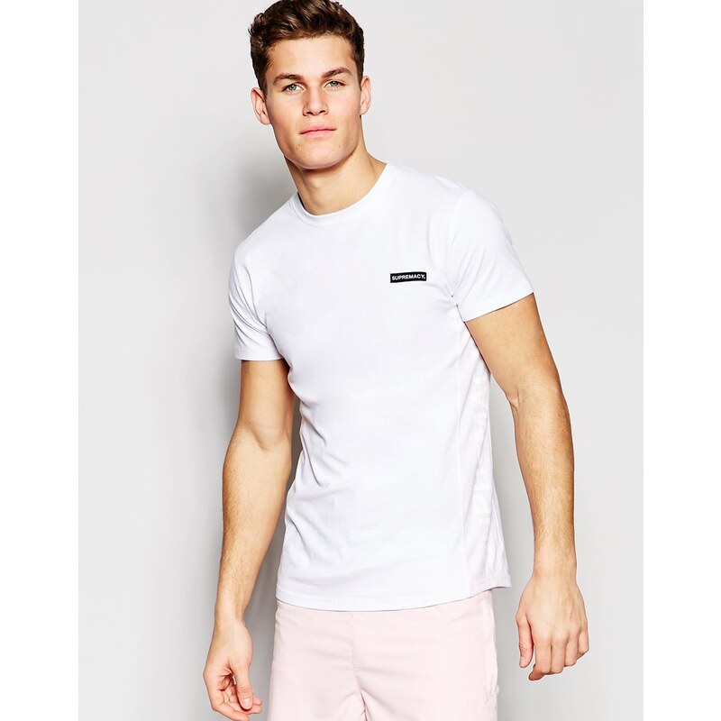 Supremacy - T-shirt de plage avec protection anti-UV - Blanc