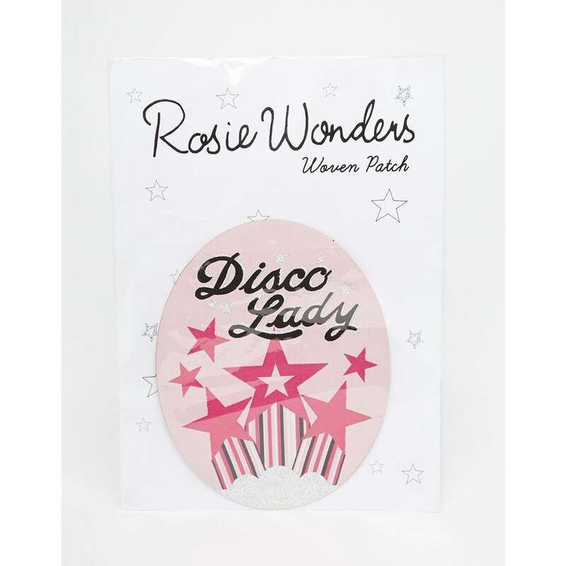 Rosie Wonders - Disco Lady - Écusson thermocollant à repasser - Multi