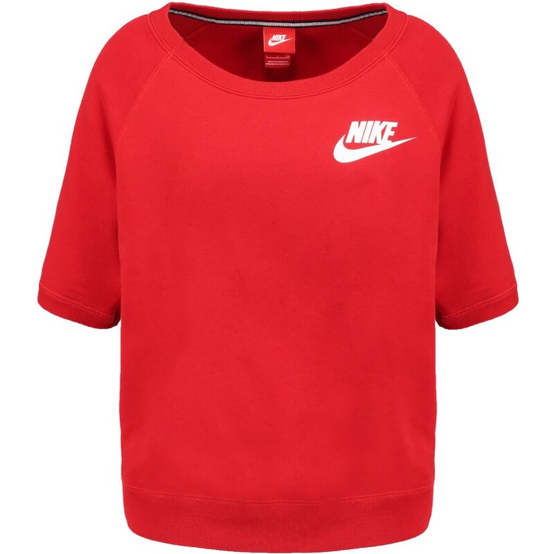 Nike Sportswear RALLY Sweatshirt rouge / blanc