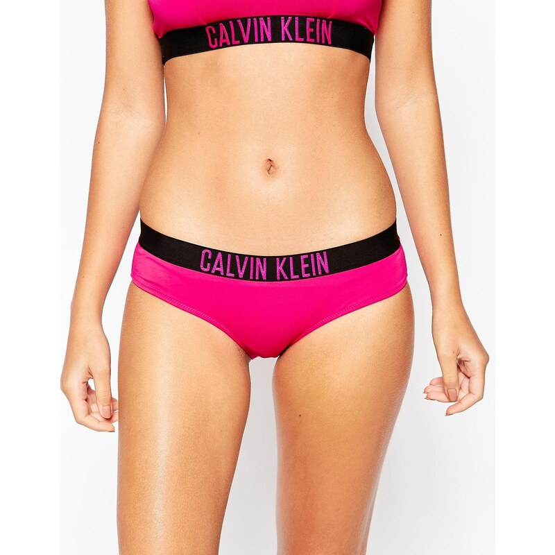 Calvin Klein - Intense Power - Bas de bikini taille basse - Rose