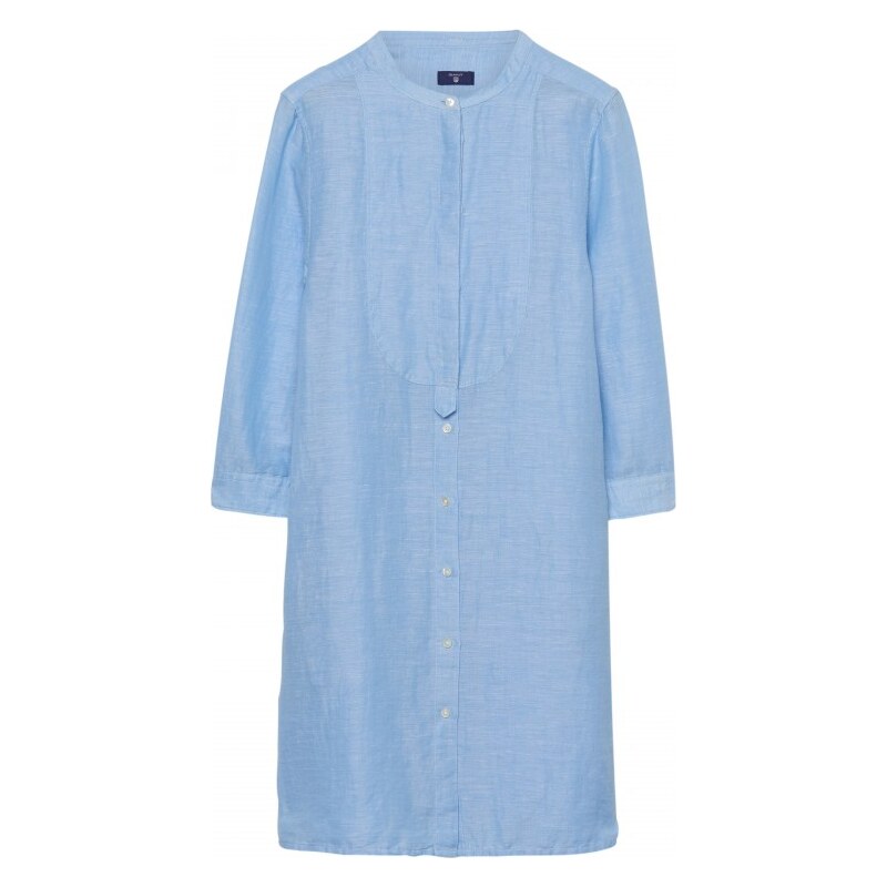 GANT Robe Tunique En Lin - Hamptons Blue