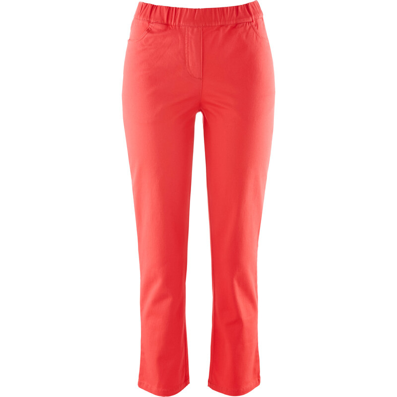 bpc selection Pantalon extensible 7/8 rouge femme - bonprix