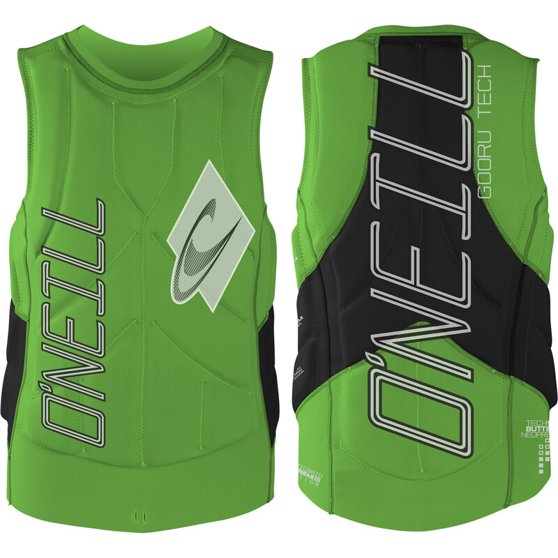 O'Neill Gooru Tech Comp Vest protection dayglo / blk