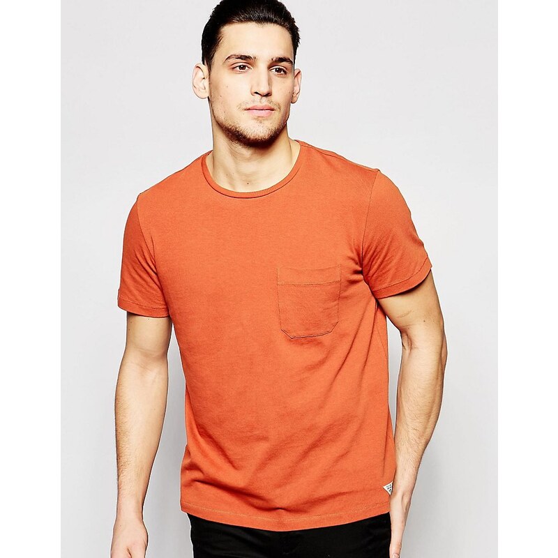 Lee 101 - T-shirt à poche - Orange