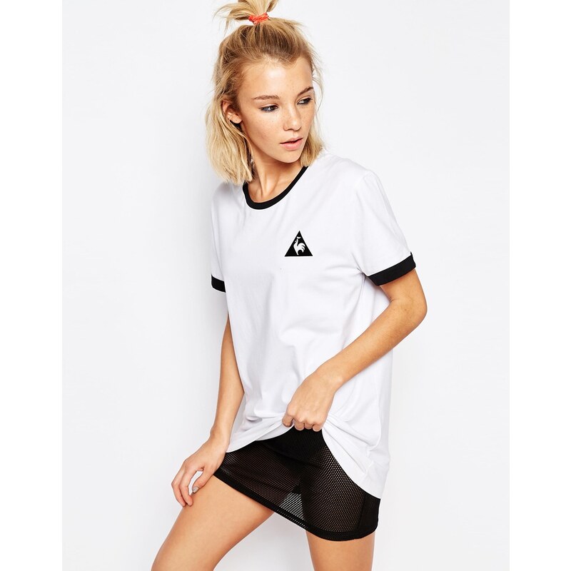 Le Coq Sportif - T-shirt boyfriend oversize - Blanc - Blanc