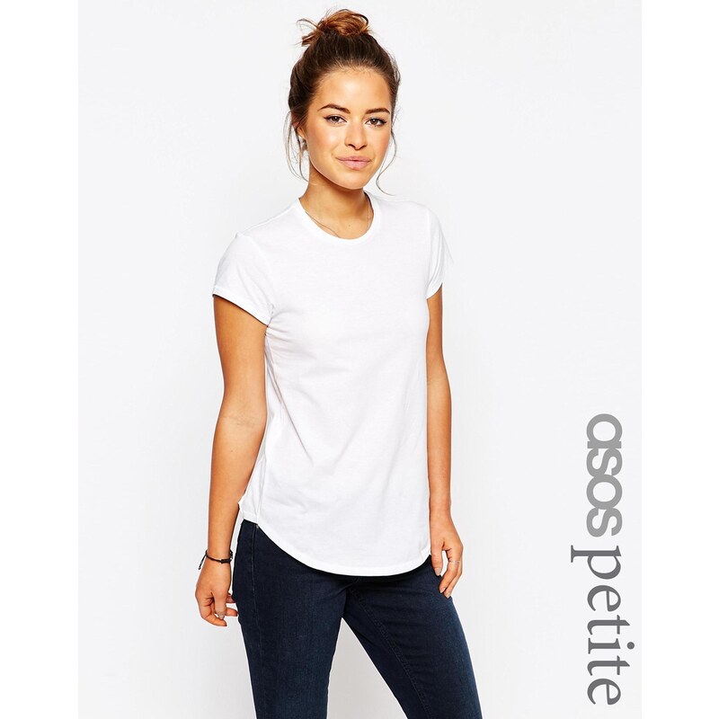 ASOS PETITE - The Ultimate - T-shirt ras de cou - Blanc