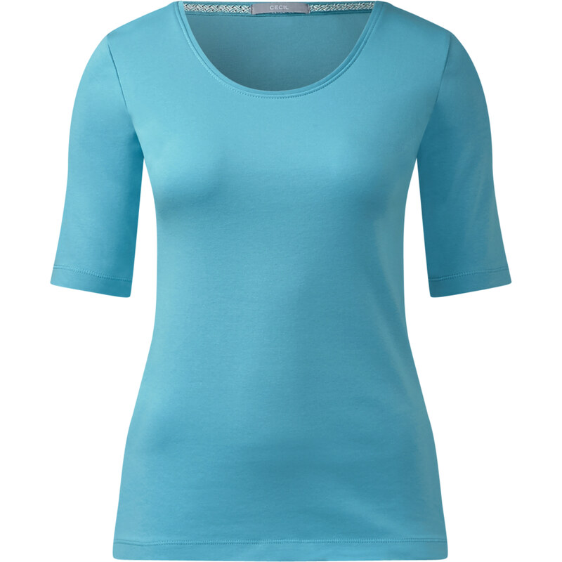 Cecil - T-shirt manches 1/2 Lena - bleu topaz