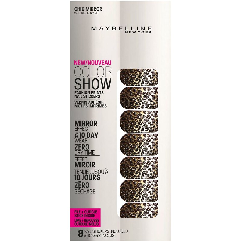 Gemey Maybelline ColorShow - Vernis à ongles adhesif - bicolore