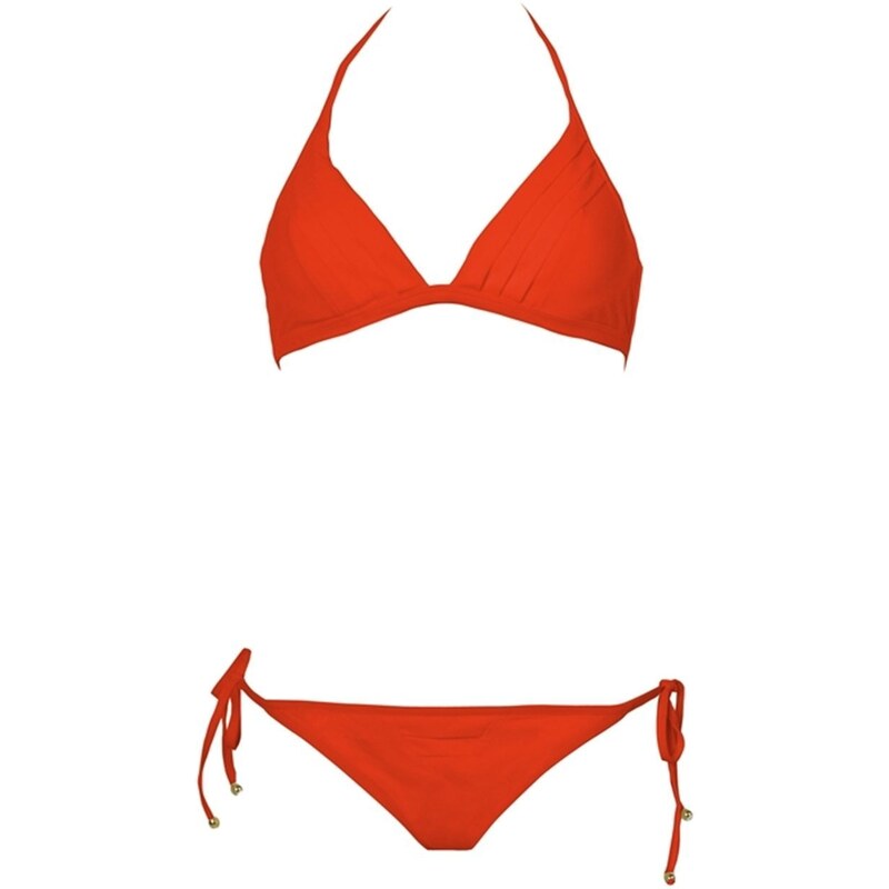 Joy de Villaret AUDREY HEPBURN - Maillot de bain deux pièces Triangle et bikini - rouge