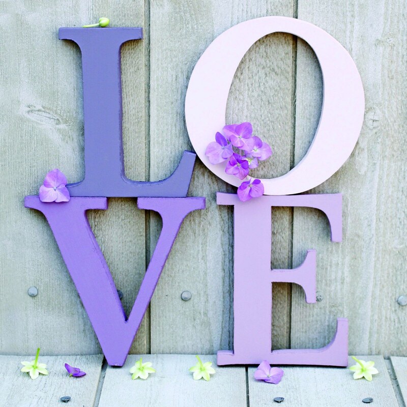 Tableau Romantique violette Artmosphere