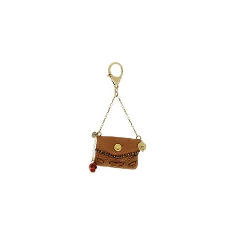 Trendy Mademoiselle Sac miniature - Porte clé - marron