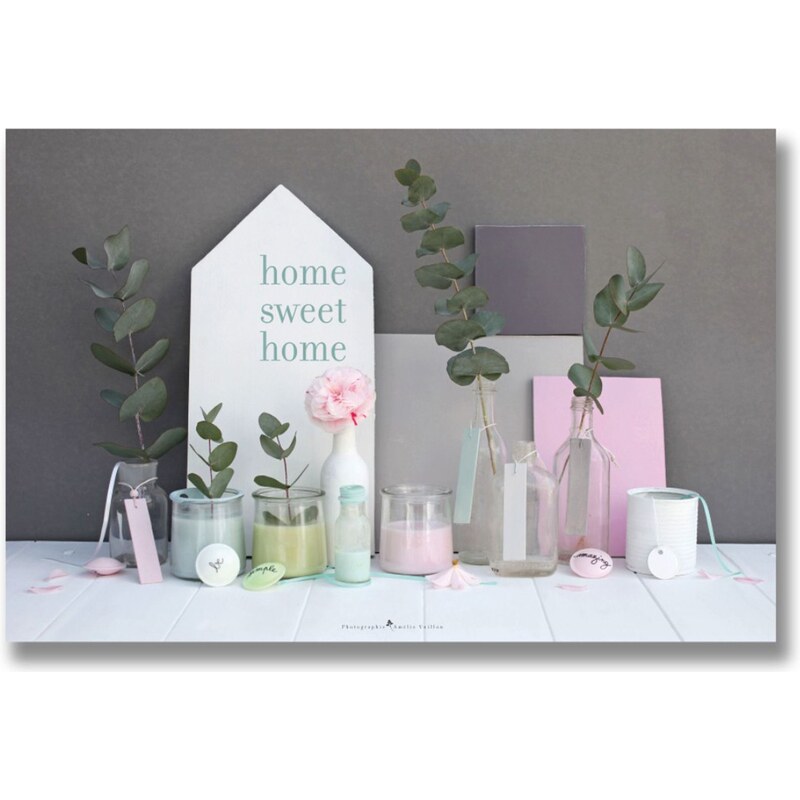 Tableau photo sur toile Home sweet home Artmosphere