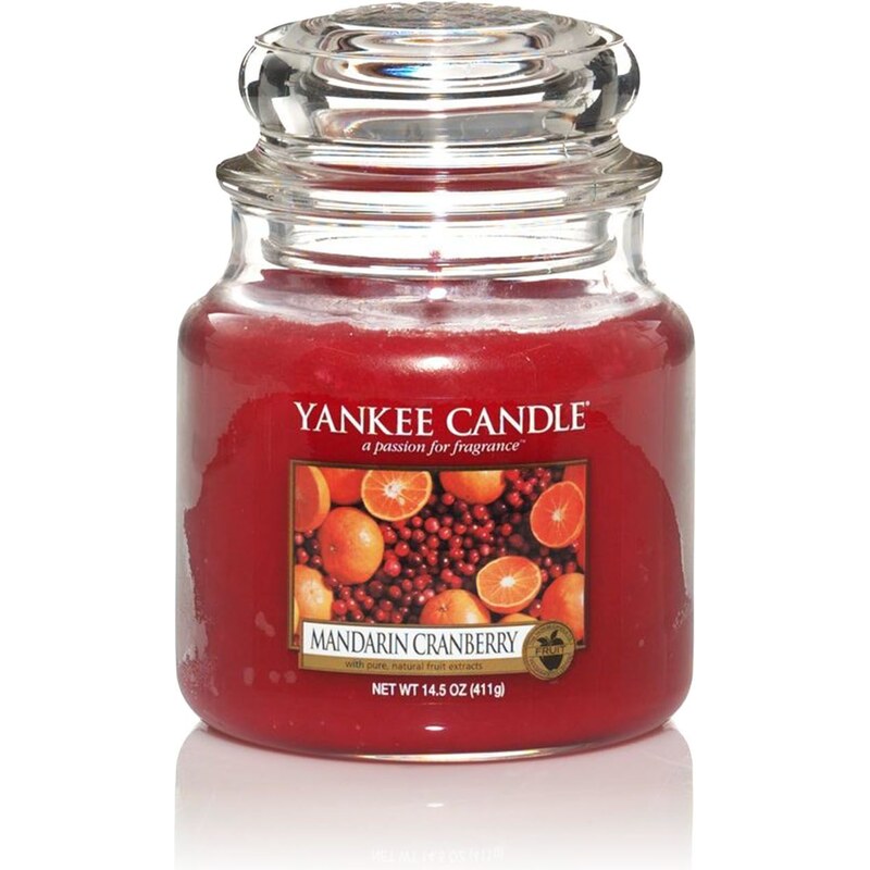 Moyenne Jarre Mandarine et canneberge Yankee Candle