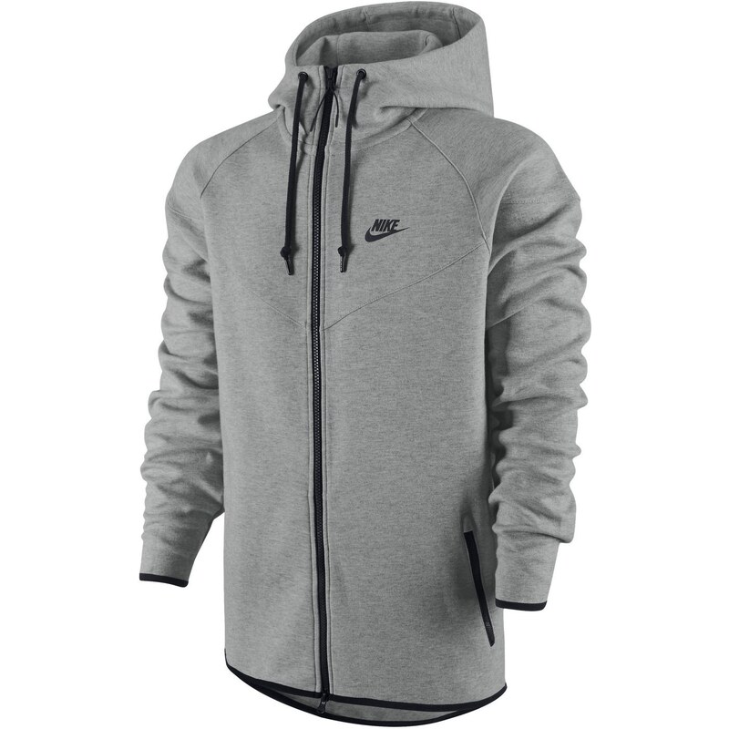 Nike Tech fleece windrunner - Sweat à capuche - gris chine