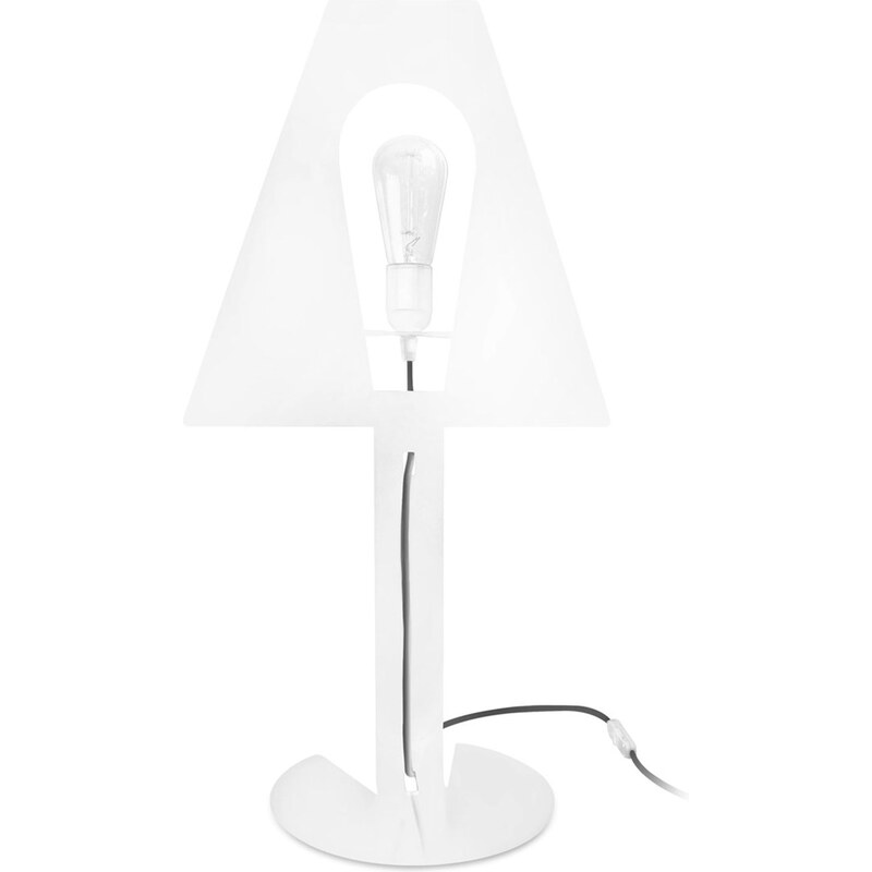 Lampe Design 2D à poser fil noir Fenel et Arno