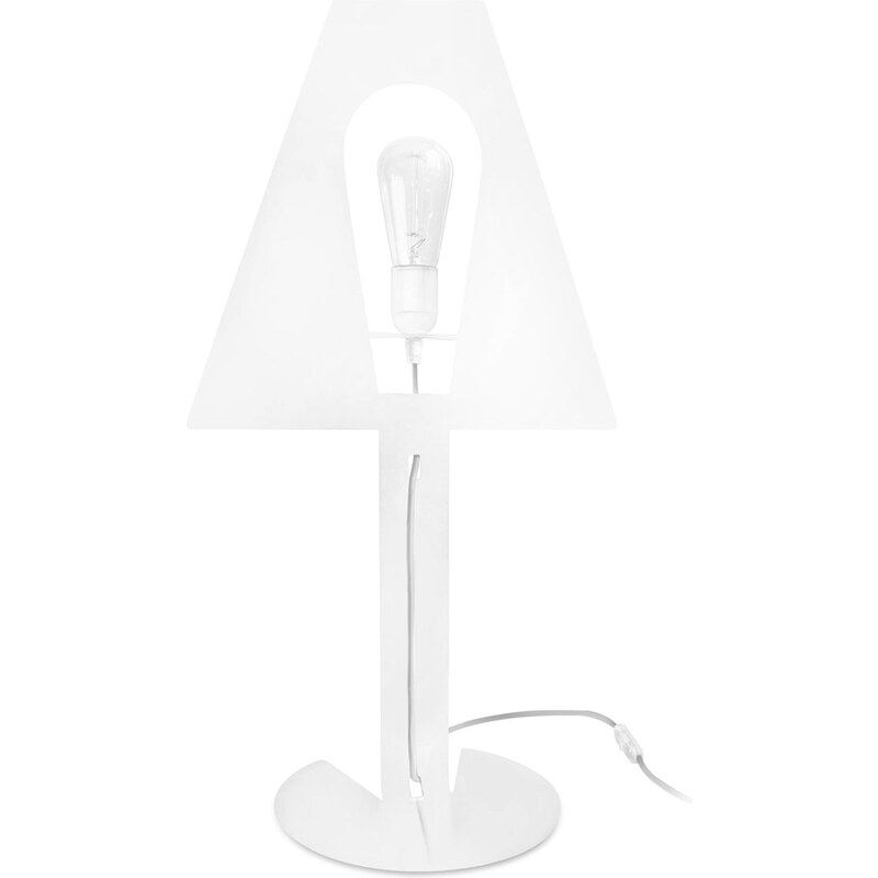 Lampe Design 2D à poser fil gris Fenel et Arno