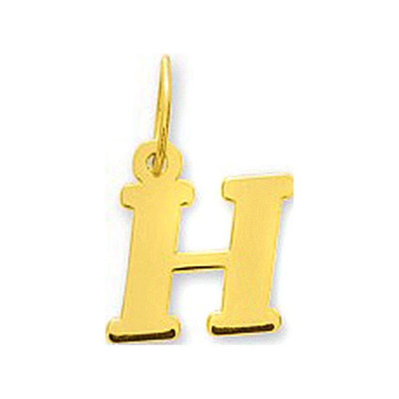 Tous mes bijoux Pendentif initiale H en or - jaune