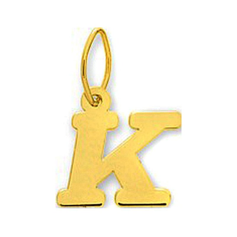 Tous mes bijoux Pendentif initiale K en or - jaune
