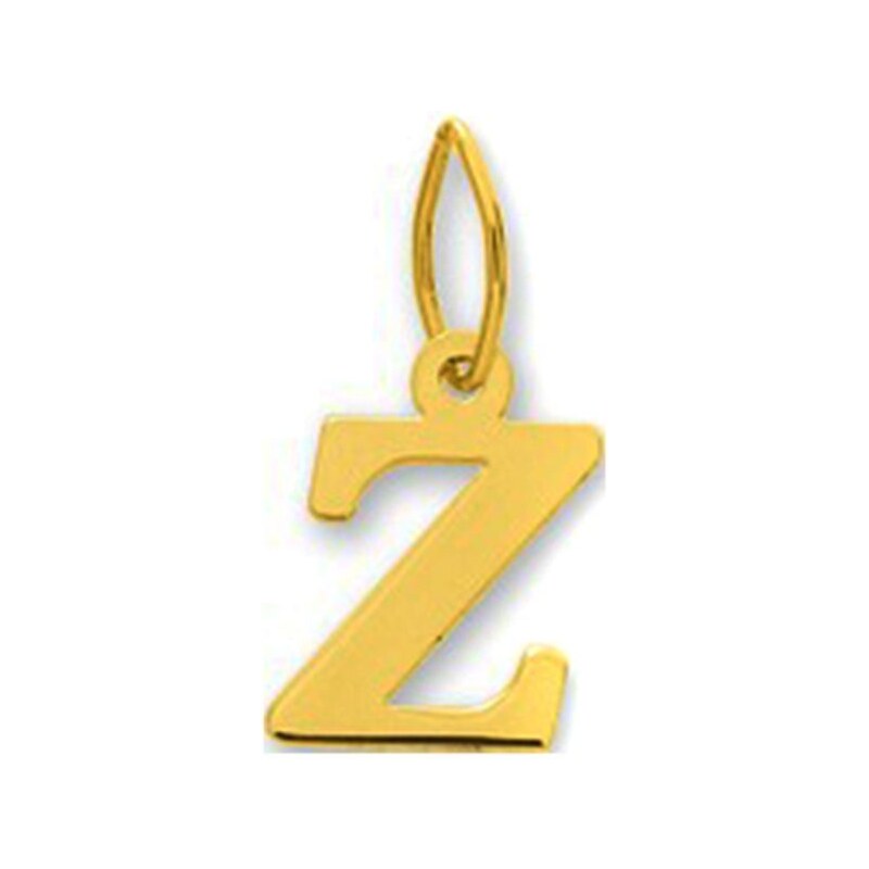 Tous mes bijoux Pendentif initiale Z en or - jaune