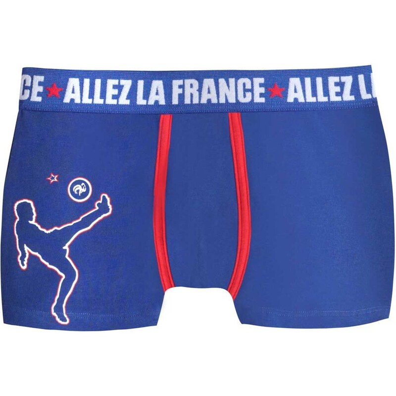 Pomm'Poire Équipe de France de football - Boxer - bleu