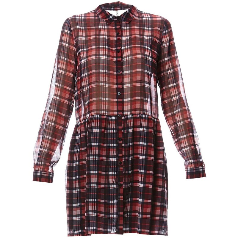 Pepe Jeans London Claire - Robe chemise - rouge
