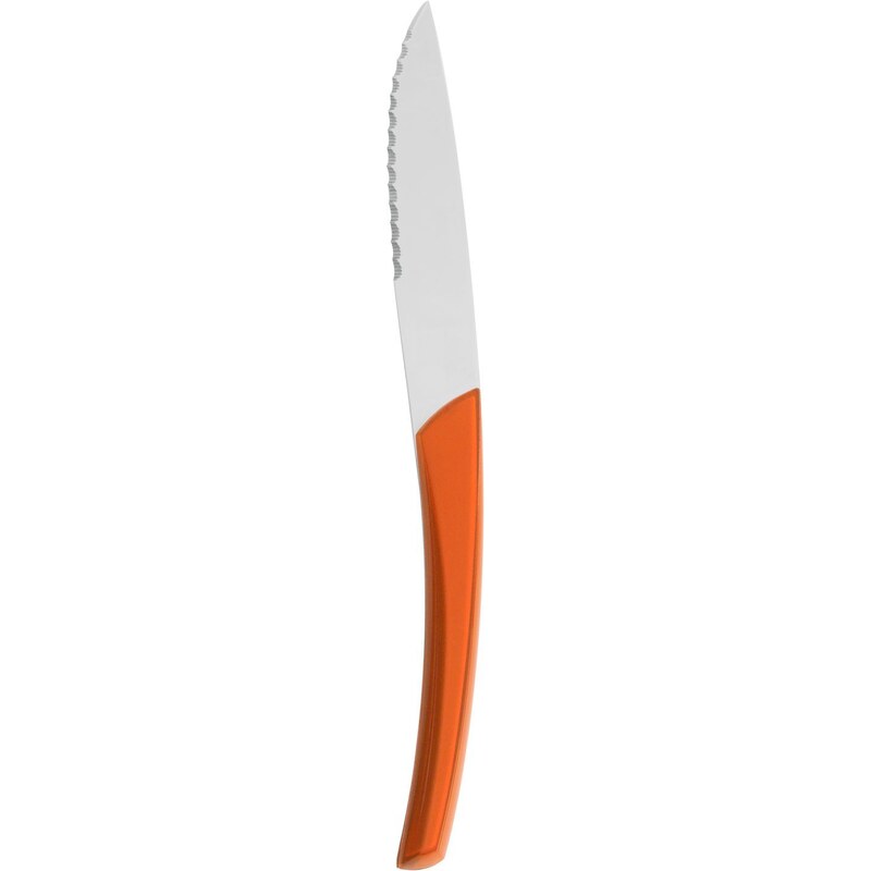 Guy Degrenne Quartz Orange - Lot de 6 couteaux - orange