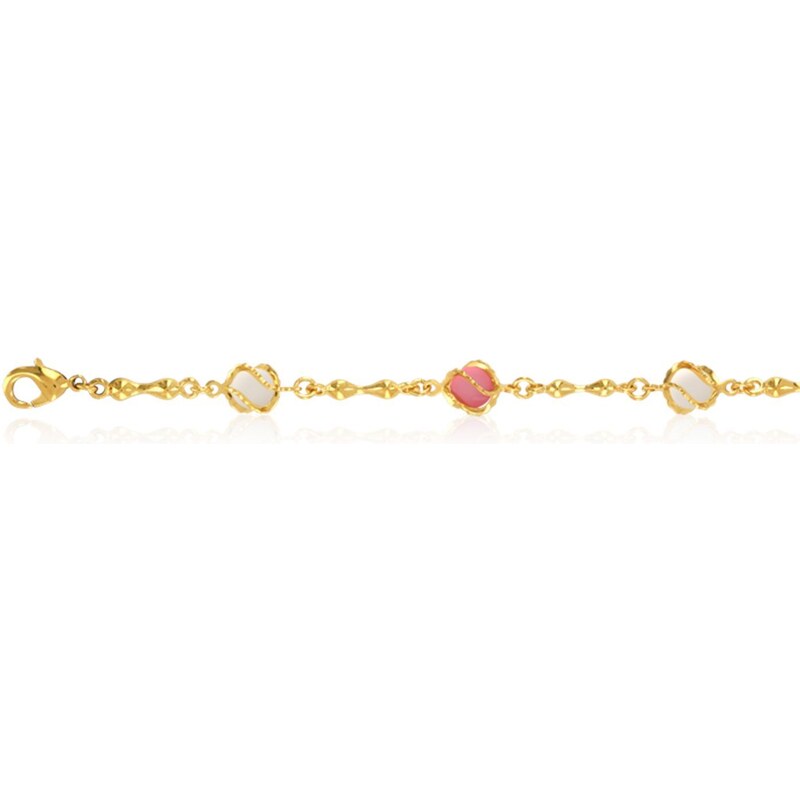 Cleor Bracelet orné de quartz - perle