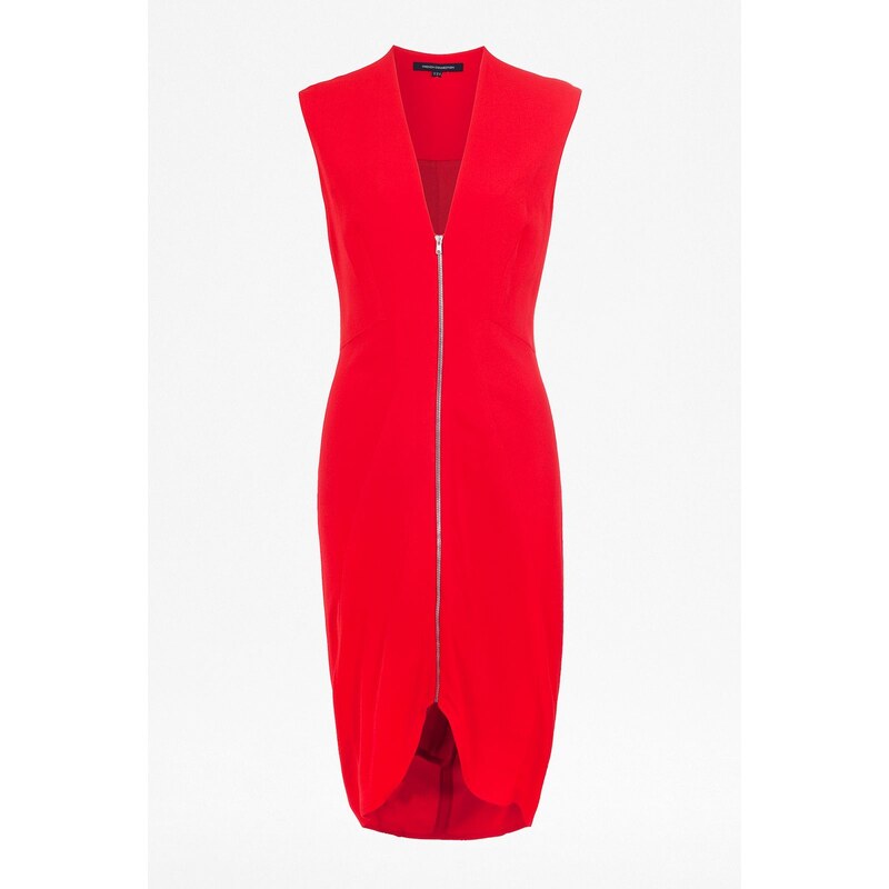 French Connection Robe courte - rouge