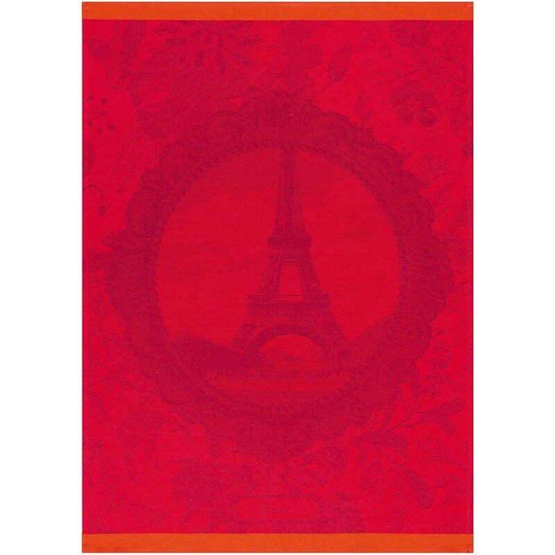 Le Jacquard Français Souvenir de Paris - Torchon - rouge