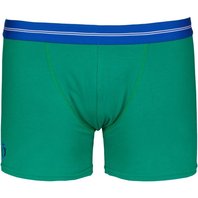 Dagobear Boxer en coton extensible vert élastique bleu marine - vert