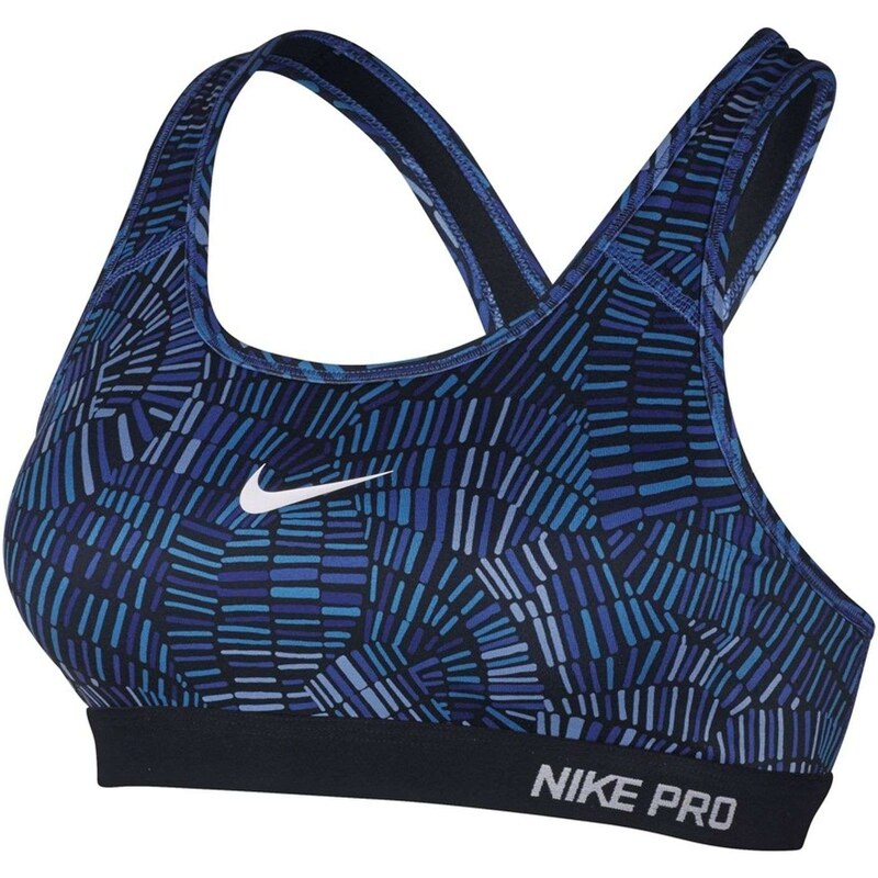 Nike Pro Clasic pad tidl mlt - Brassière de sport - bleu