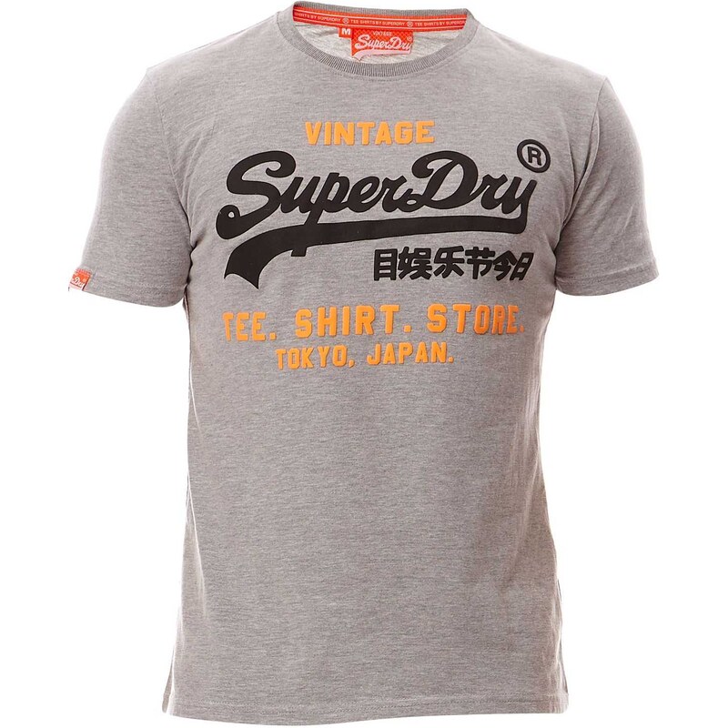 Superdry Shirt Shop - T-shirt - gris