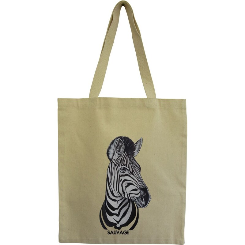 Hindbag Zebra - Tote Bag - ecru