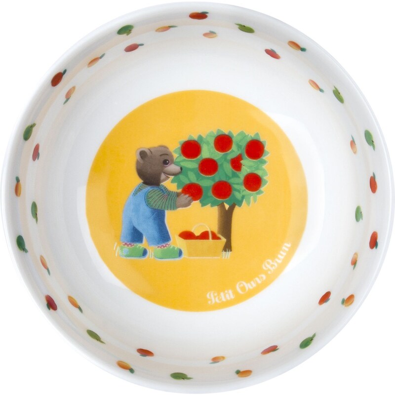 Guy Degrenne Petit ours brun - Vaisselle pour enfant - en porcelaine bicolore