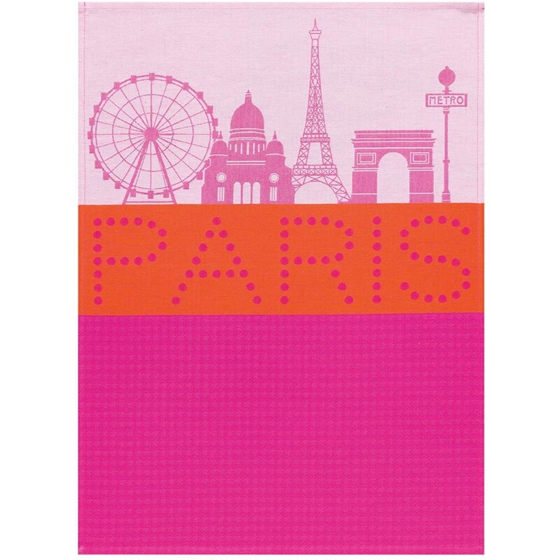 LJF By Paris lumière - Torchons - rose