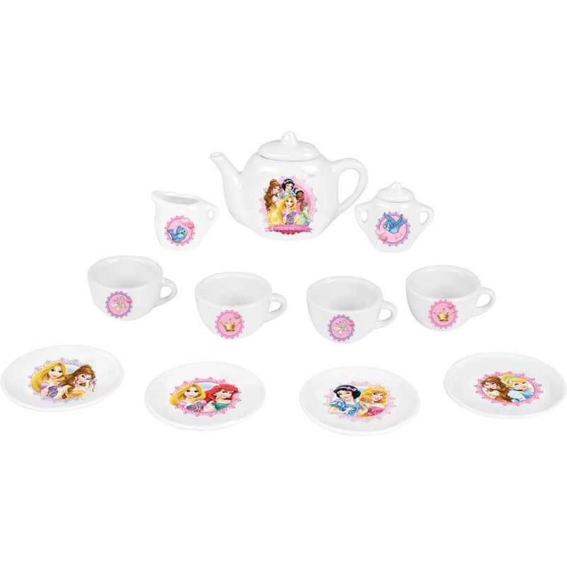 Dinette en porcelaine 12 pièces Princesses Disney Smoby