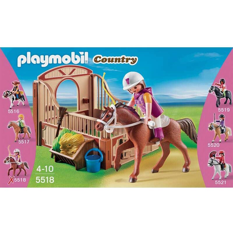 Playmobil Country - Cheval Shagya et cavalière - multicolore