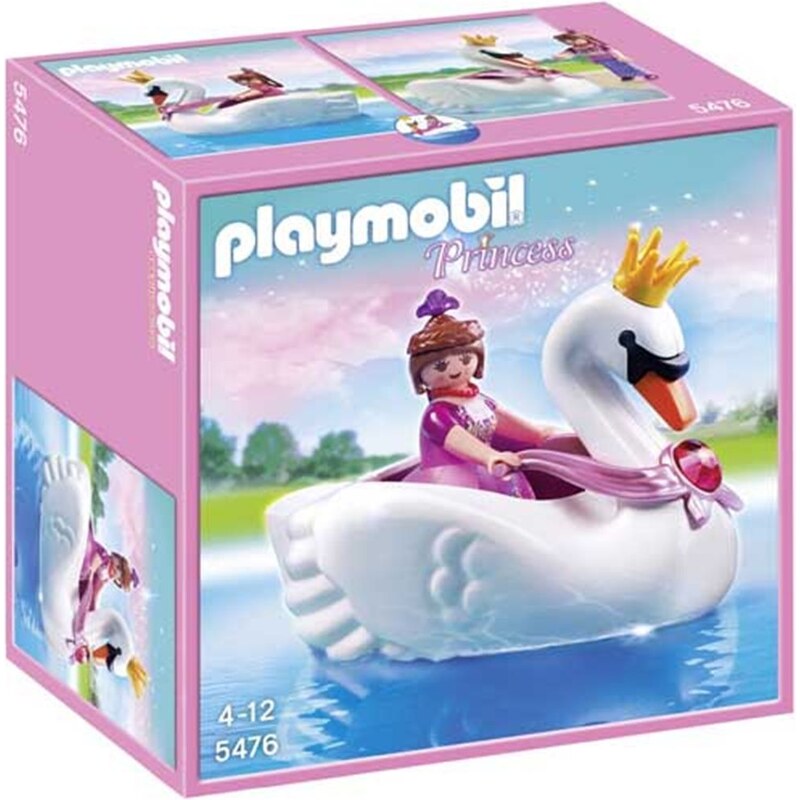 Playmobil Princess - Bateau cygne avec princesse - multicolore