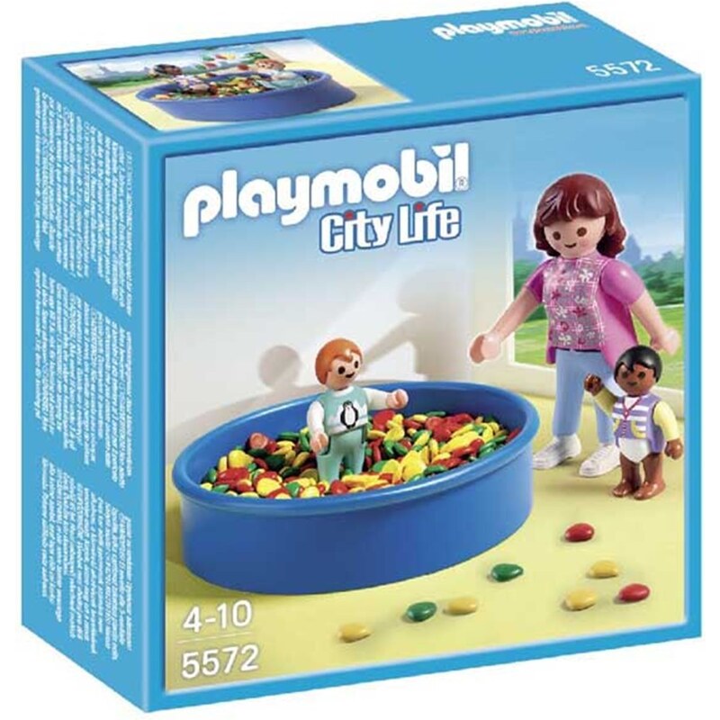 Playmobil City life - Piscine à balles pour bébé - multicolore