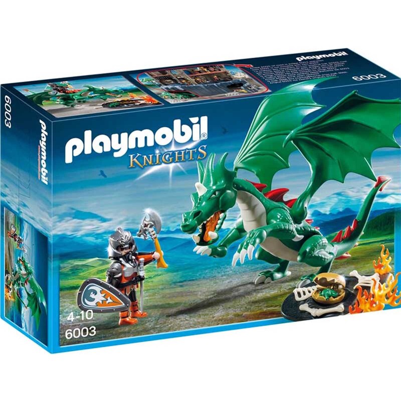 Chevalier et grand dragon Knights Playmobil