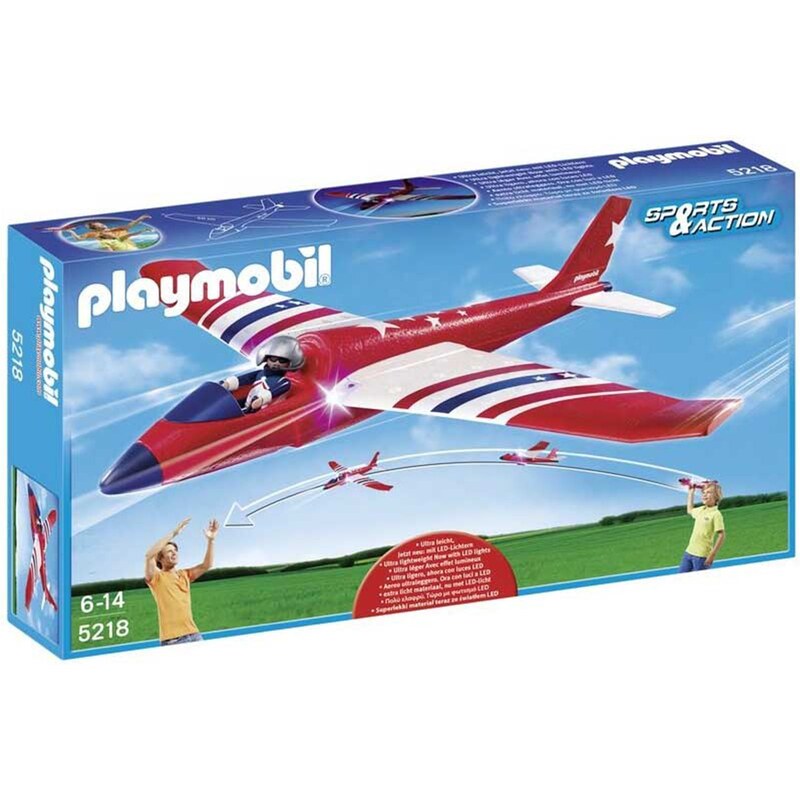 Playmobil Sports et action - Planeur de competition - multicolore