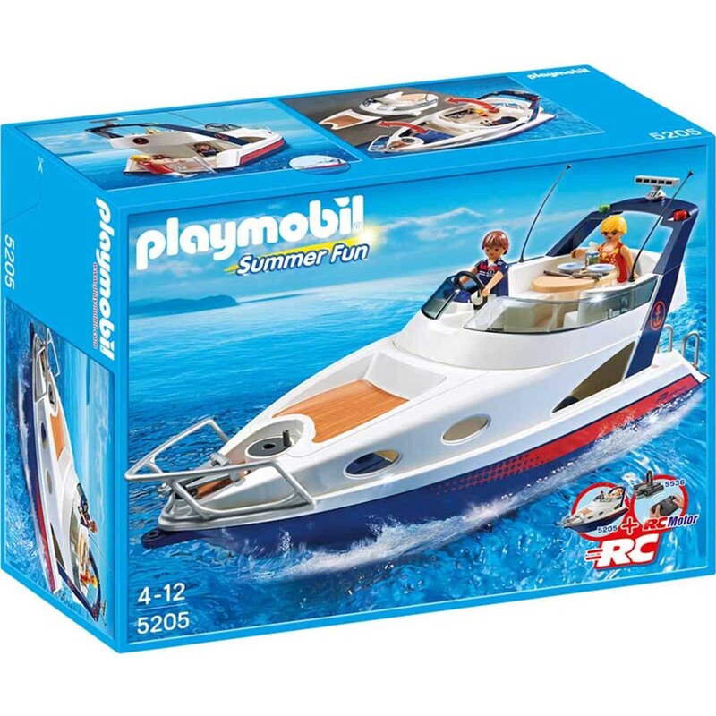 Playmobil Summer fun - Yacht de luxe - multicolore
