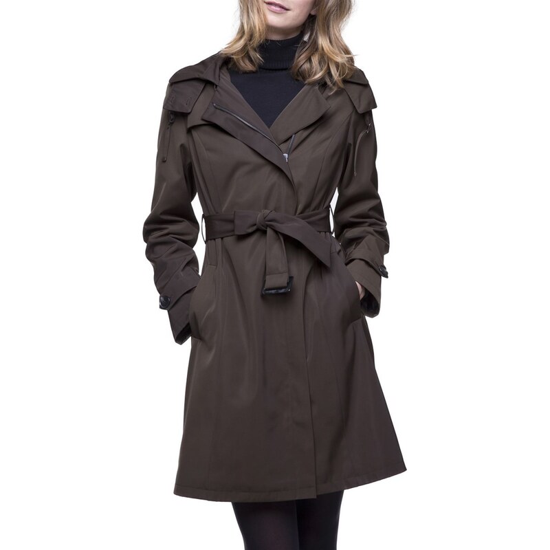 Trench zippé à capuche BABADA Trench and coat